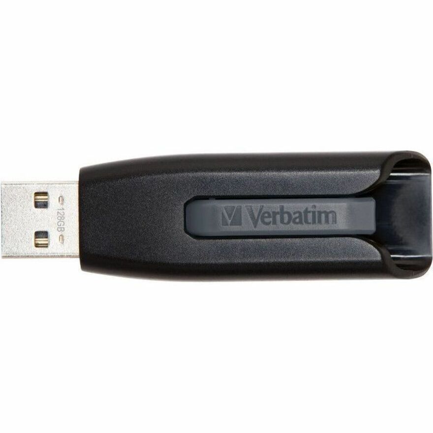 Microban 128GB Store 'n' Go V3 USB 3.2 Gen 1 Flash Drive - Gray