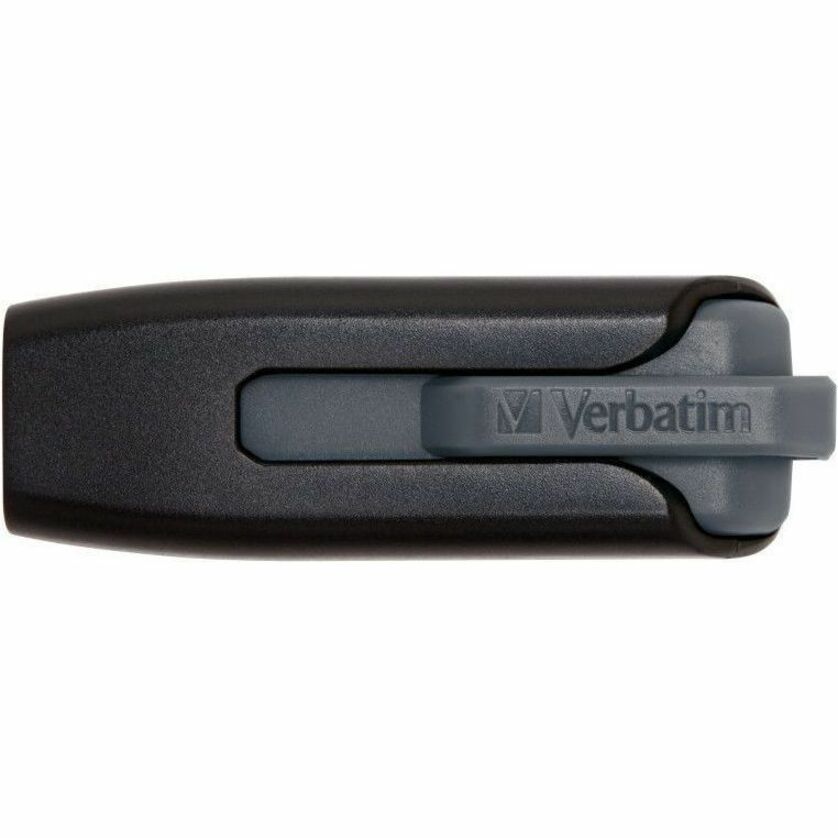 Microban 128GB Store 'n' Go V3 USB 3.2 Gen 1 Flash Drive - Gray