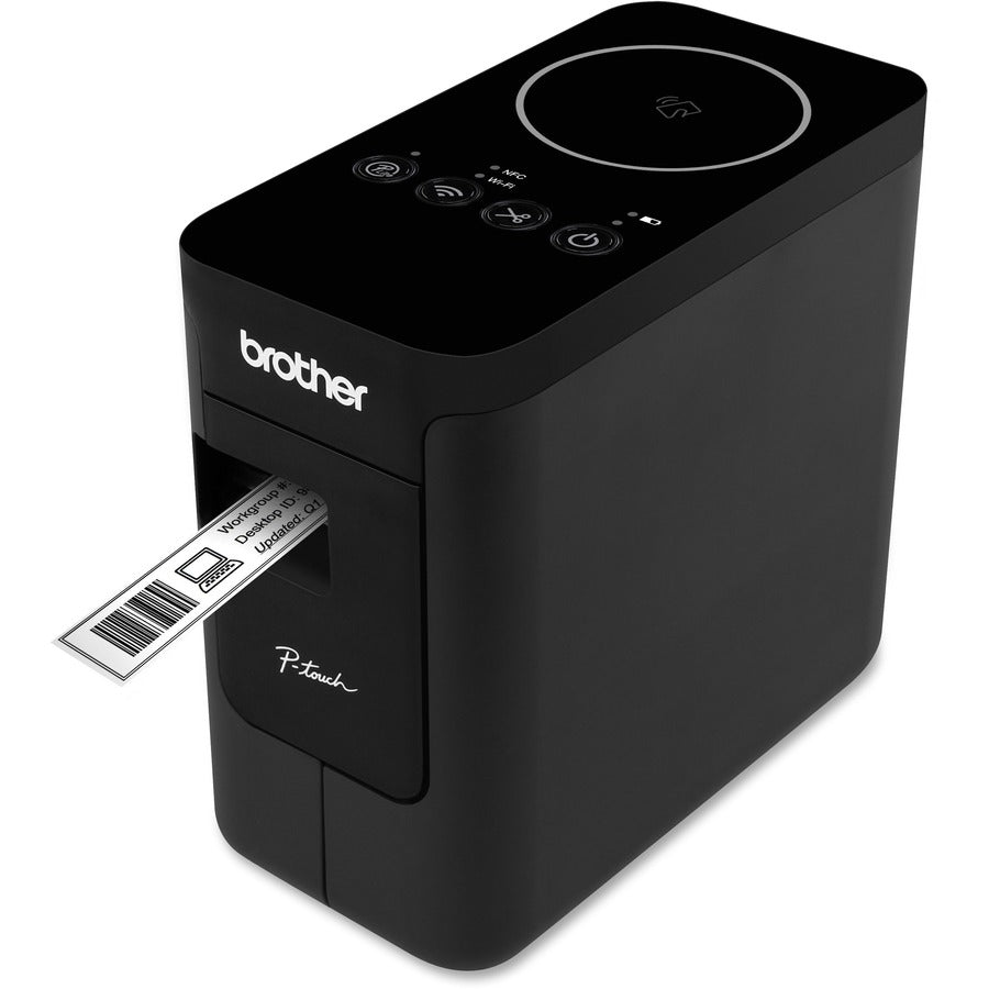 P-touch PT-P750w Desktop Thermal Transfer Printer - Color - Label Print - USB - IEEE 802.11b/g/n Wireless LAN - With Cutter
