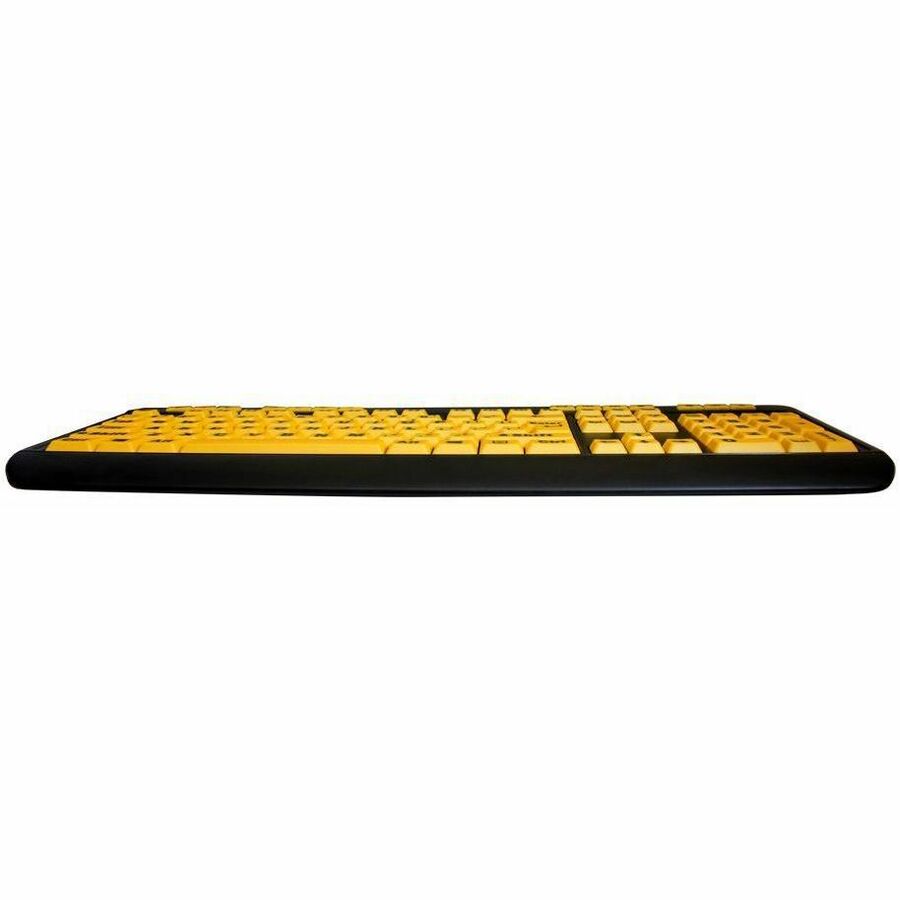 Adesso Luminous 4X Large-Print Multimedia Keyboard — USB