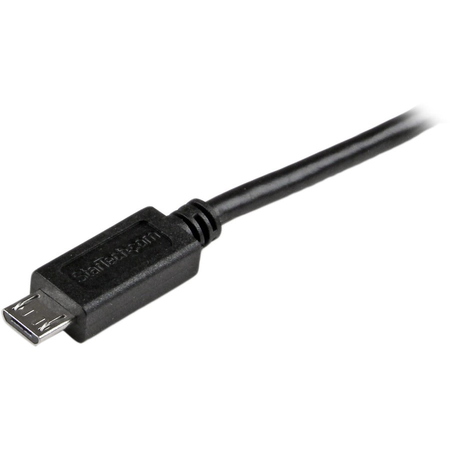 StarTech.com USB-A to Micro-USB Cable — 6 ft, Black