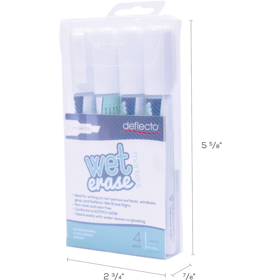 Deflecto Wet Erase Markers - V4