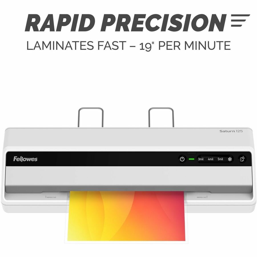 Fellowes Saturn3i 125 Laminator with Pouch Starter Kit