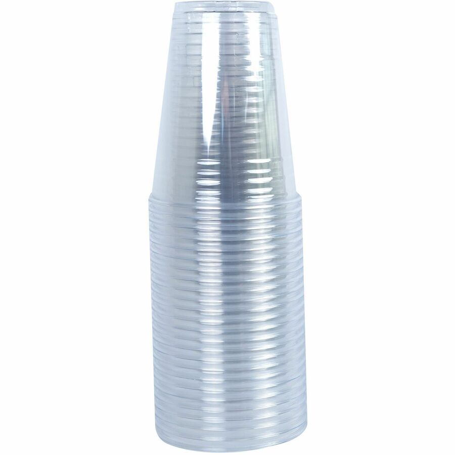 Genuine Joe 16 oz Clear Plastic Cups
