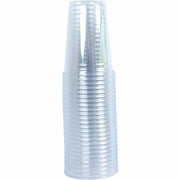 Genuine Joe 10 oz Clear Plastic Cups
