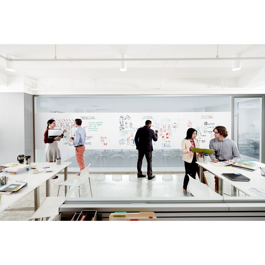 Post-it Self-Stick Dry-Erase Film Surface - X4