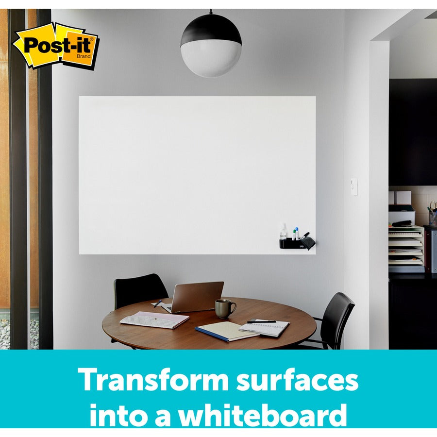 Post-it Self-Stick Dry-Erase Film Surface - X4