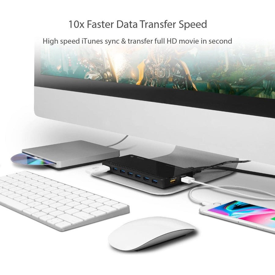 TP-Link USB 3.0 7-Port Hub with 2 Charging Ports