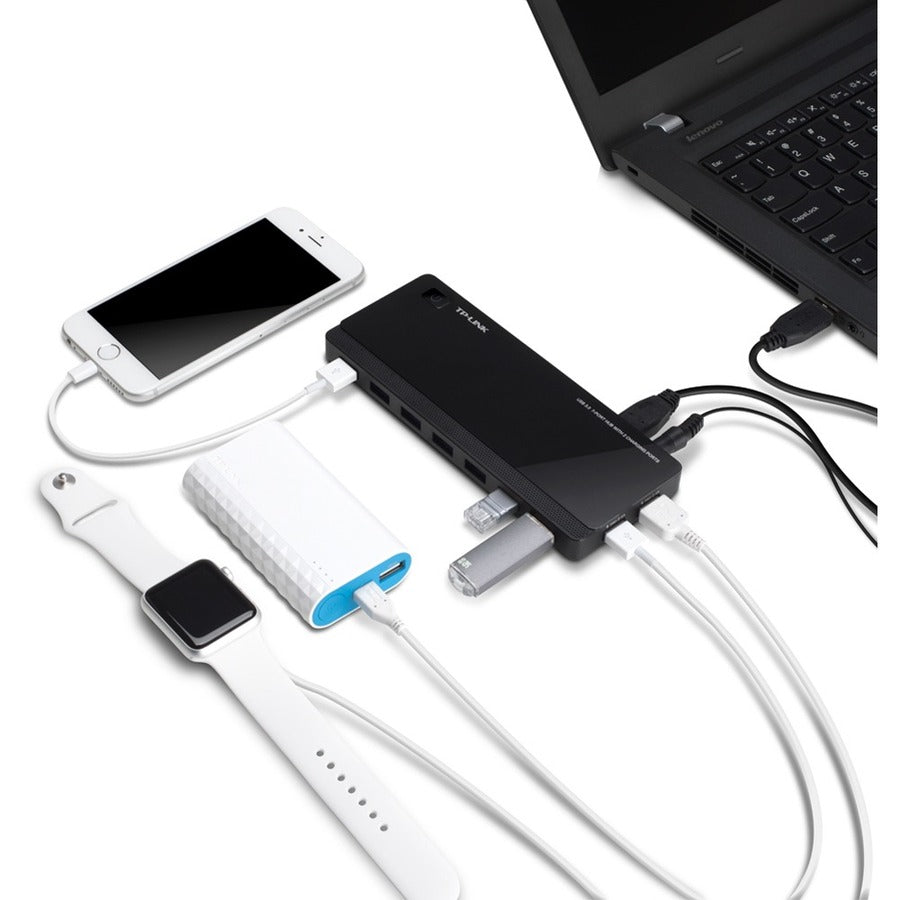 TP-Link USB 3.0 7-Port Hub with 2 Charging Ports