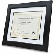 Document Frame 16"x13" Black