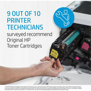 HP 201A Original Laser Toner Cartridge - Yellow - 1 Each