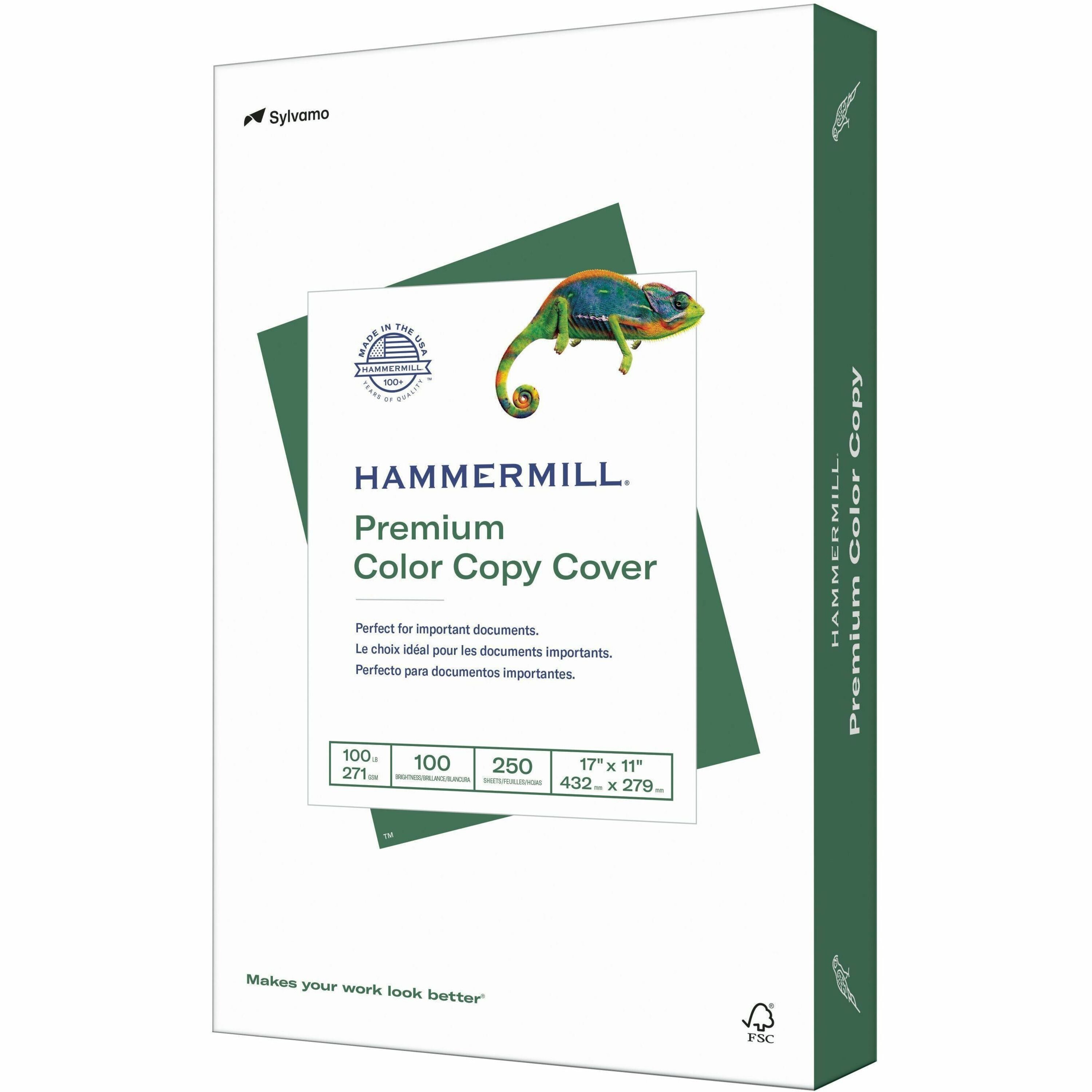 Hammermill 11 x 17 Premium Color Copy Cover 100lb 250 Sheets