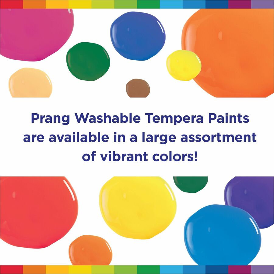 Prang Ultra-Washable Tempera Paint — Assorted, 12 Colours