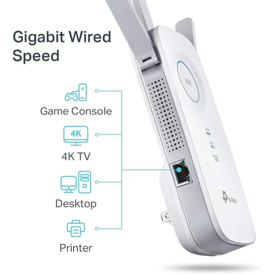 TP-Link RE450 IEEE 802.11ac 1.71 Gbit/s Wireless Range Extender