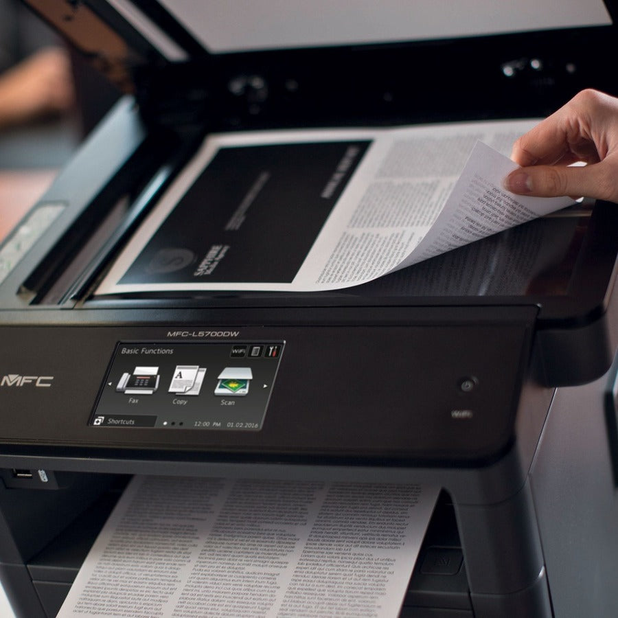 Brother MFCL5700DW All-in-One Printer Laser Monochrome Print/Scan/Copy/Fax Wireless Network Duplex