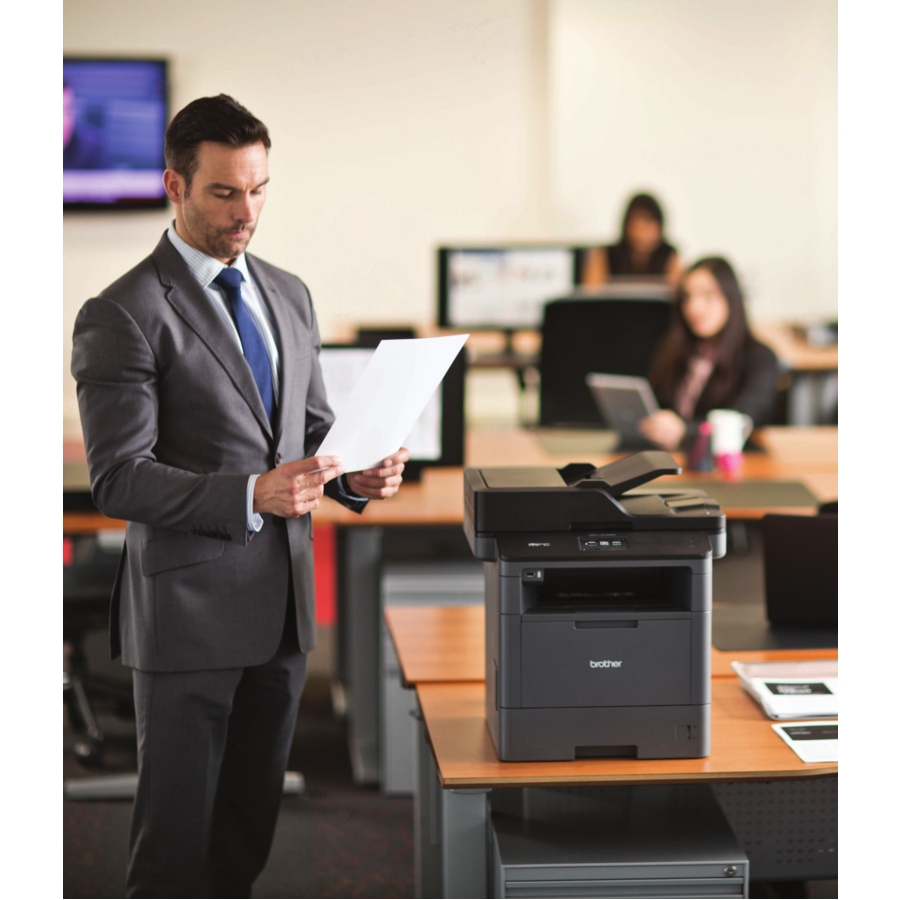 Brother MFCL5700DW All-in-One Printer Laser Monochrome Print/Scan/Copy/Fax Wireless Network Duplex