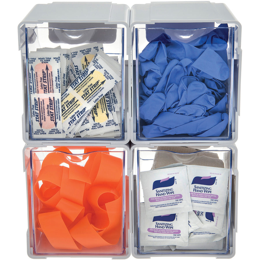 Organisateur de rangement emboîtable Deflecto Tilt Bin