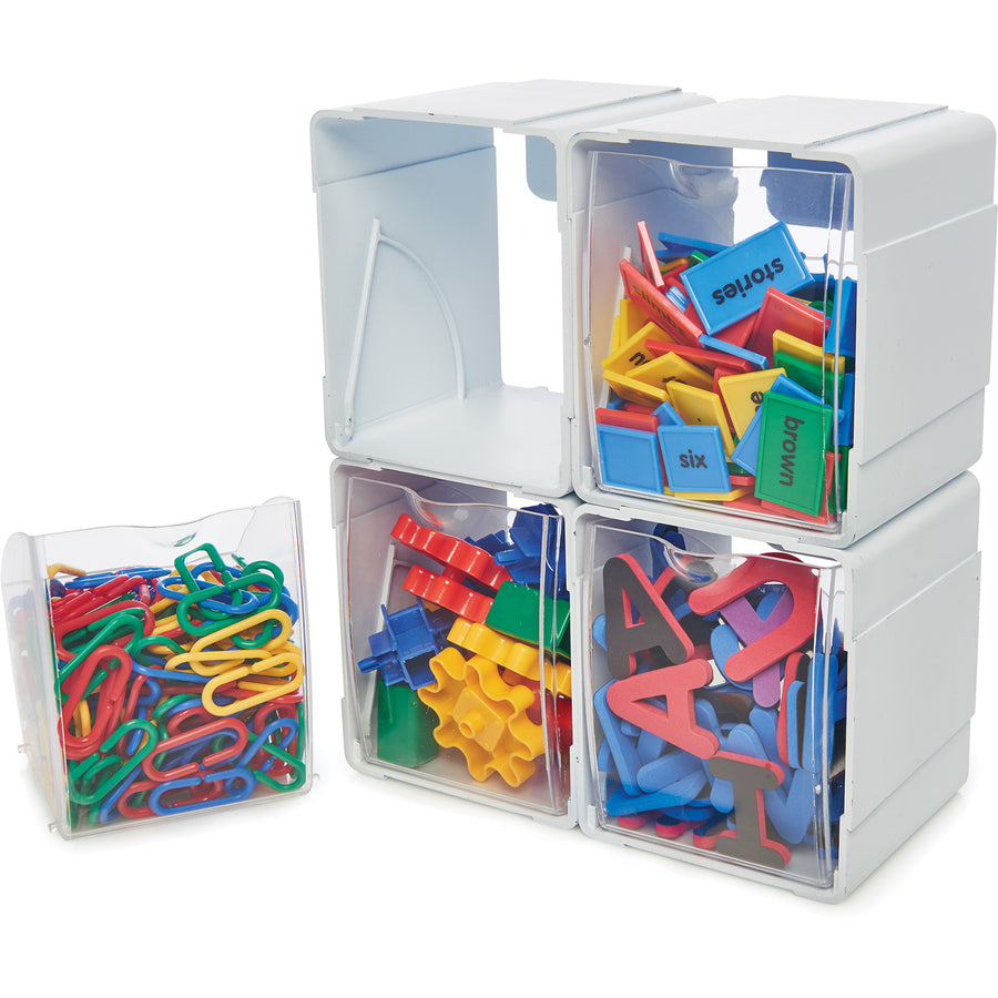 Organisateur de rangement emboîtable Deflecto Tilt Bin