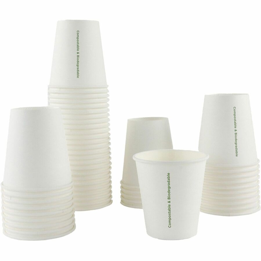 Genuine Joe 10 oz Eco-friendly Paper Cups