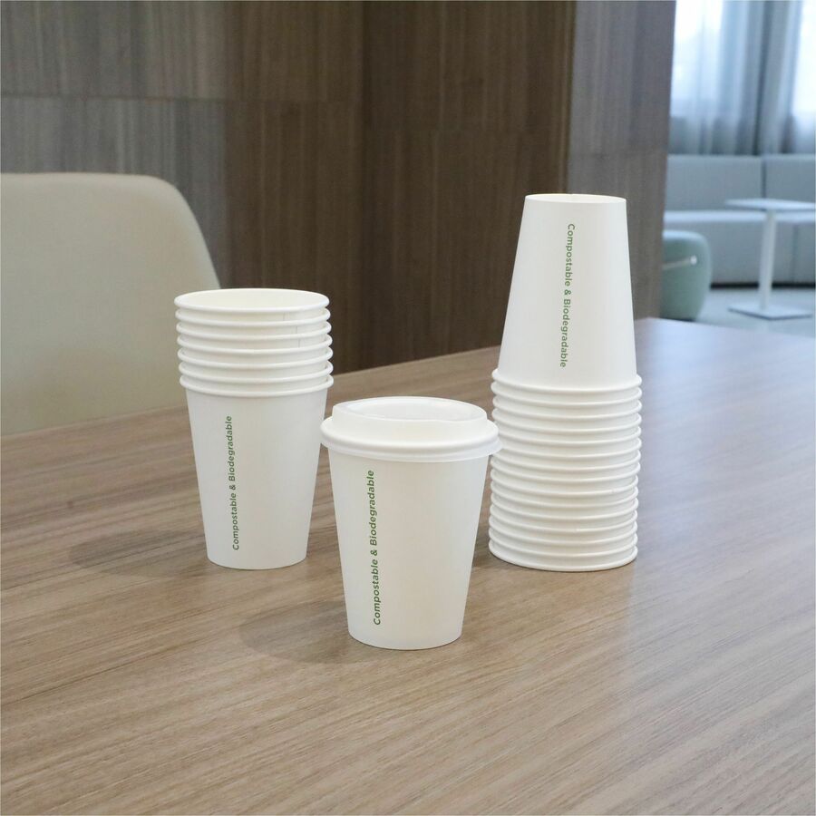 Genuine Joe 12 oz Eco-friendly Paper Cups