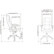 Lorell High-back Cushioned Office Chair