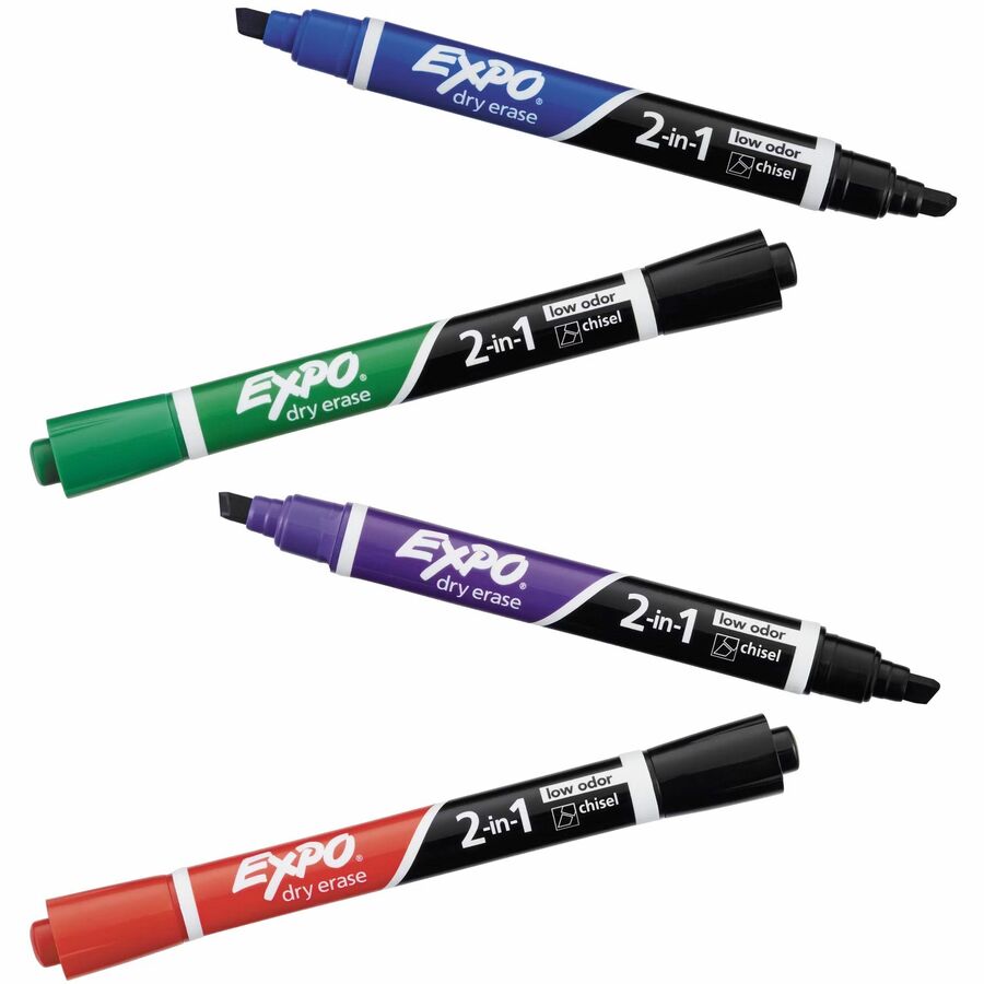 Expo 2-in-1 Dry Erase Markers - 8-Pack