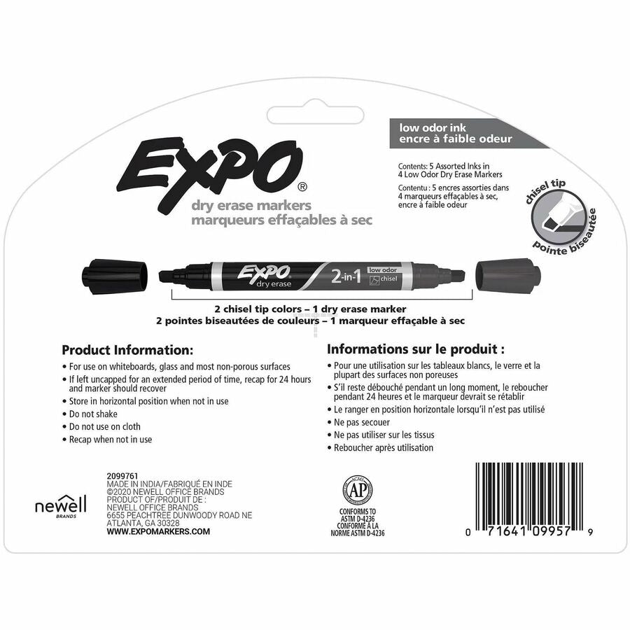 Expo 2-in-1 Dry Erase Markers - 8-Pack