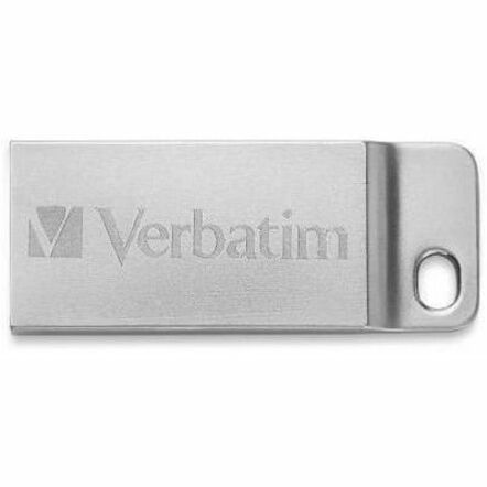 Verbatim 64GB Metal Executive USB Flash Drive - Silver