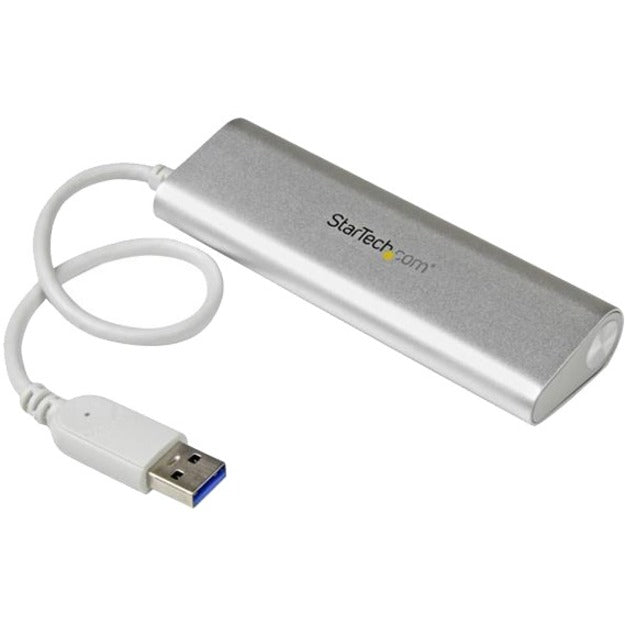 StarTech.com 4-Port USB Hub, USB A to 4x USB-A Ports, USB 5Gbps, Bus-Powered, Portable Laptop USB 3.0 Hub