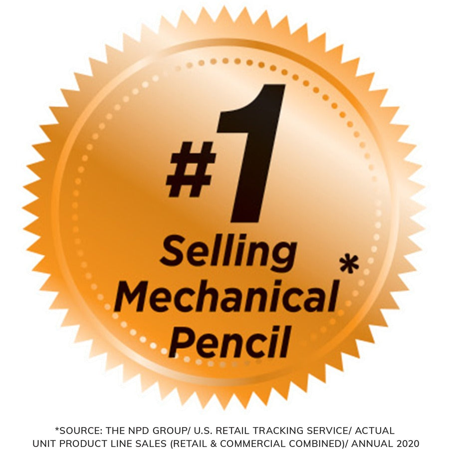 BIC Extra-Smooth Mechanical Pencil, Medium Point (0.7mm), Perfect For The Classroom & Test Time, 12-Count