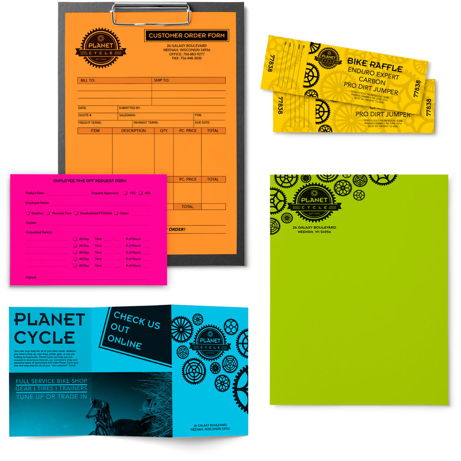 Astrobrights Color Paper - "Bright" 5-Color Assortment