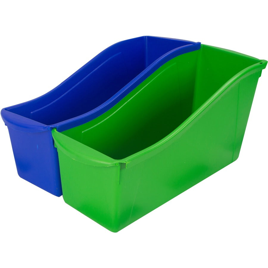 Storex Book Bin Set