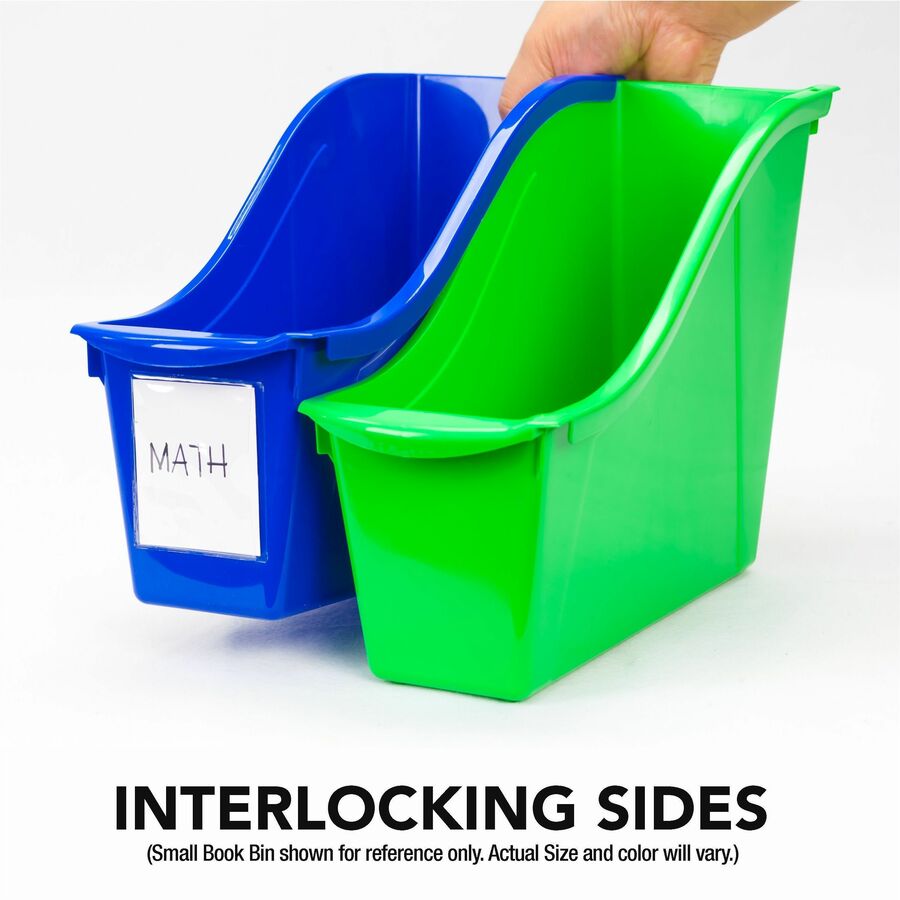 Storex Book Bin Set