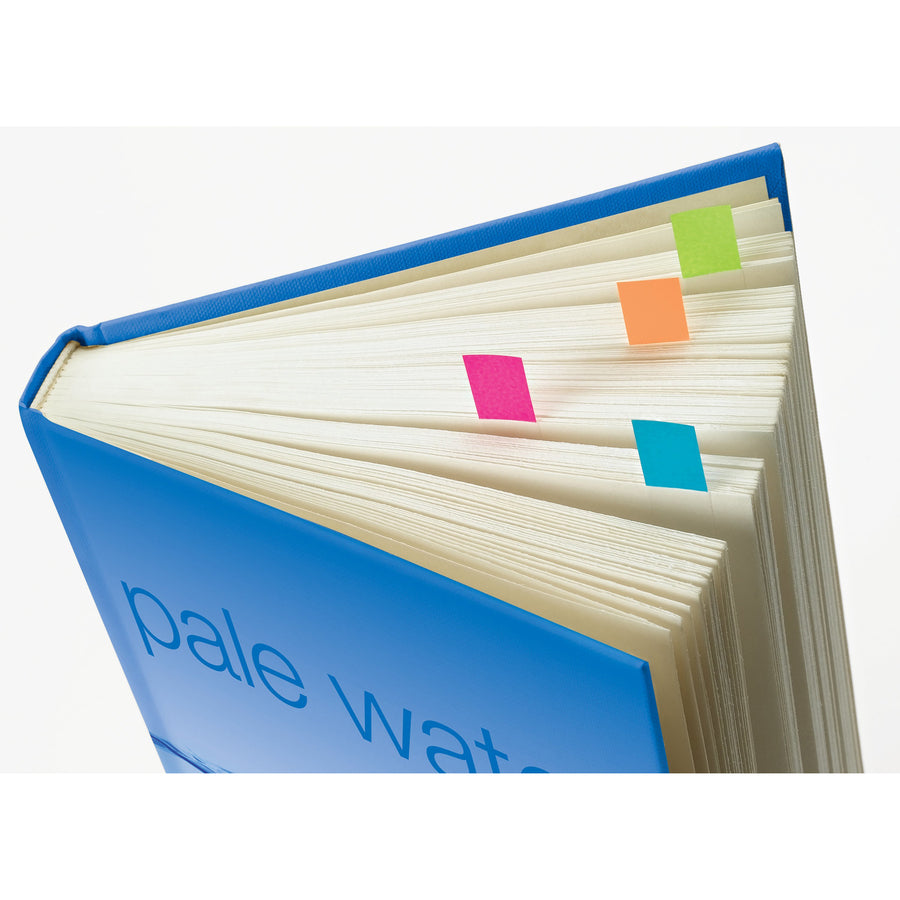 Post-it® Flags in On-the-Go Dispenser - Bright Colors
