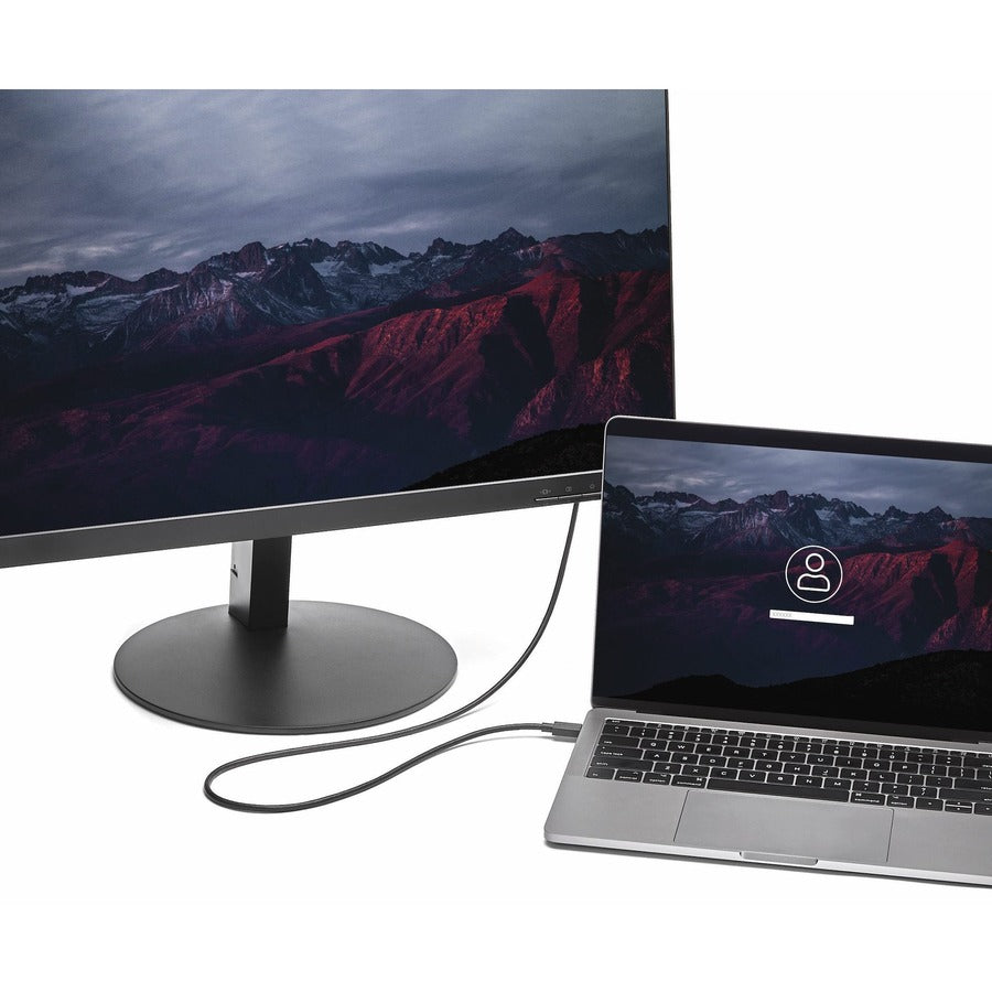 StarTech.com USB-C to DisplayPort Cable — 6 ft, 4K 60Hz, Black