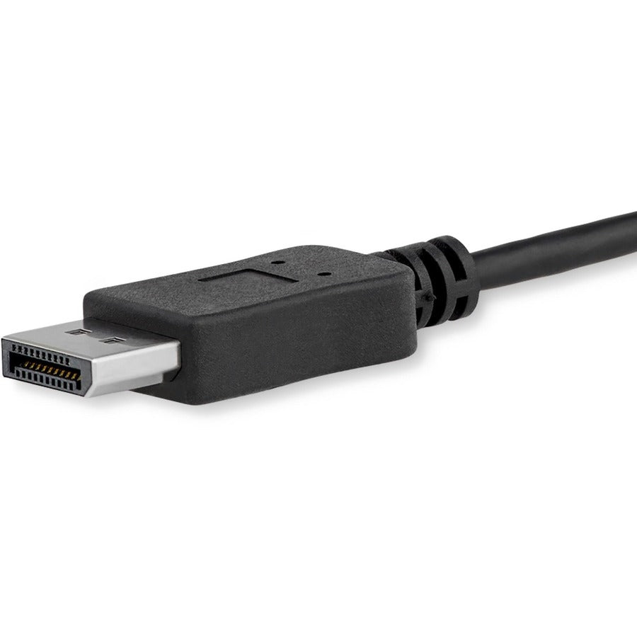 StarTech.com USB-C to DisplayPort Cable — 6 ft, 4K 60Hz, Black