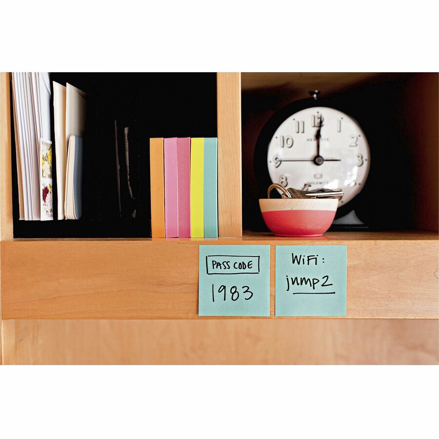 Post-it&reg; Super Sticky Notes - Supernova Neons Color Collection - 3-Pack