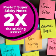 Post-it&reg; Super Sticky Notes - Supernova Neons Color Collection (Model 2)