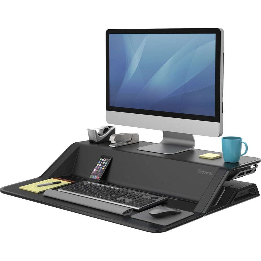 Fellowes Lotus Sit-Stand Workstation - White