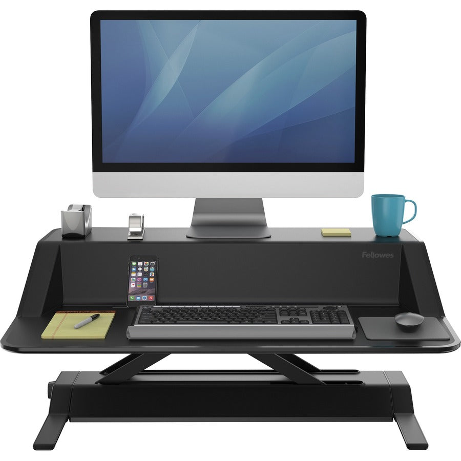 Fellowes Lotus Sit-Stand Workstation - White