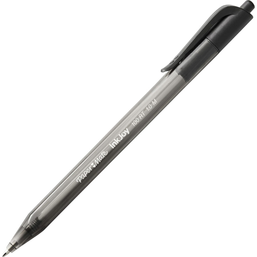 Paper Mate InkJoy 100 RT Retractable Pen - Medium Black 1951254