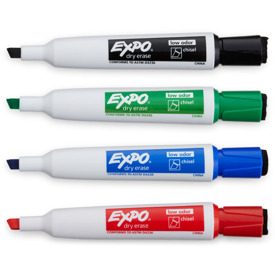Expo Eraser Cap Magnetic Dry Erase Marker Set