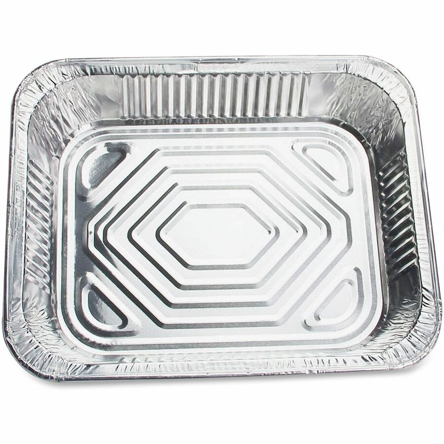 Genuine Joe Half-size Disposable Aluminum Pan