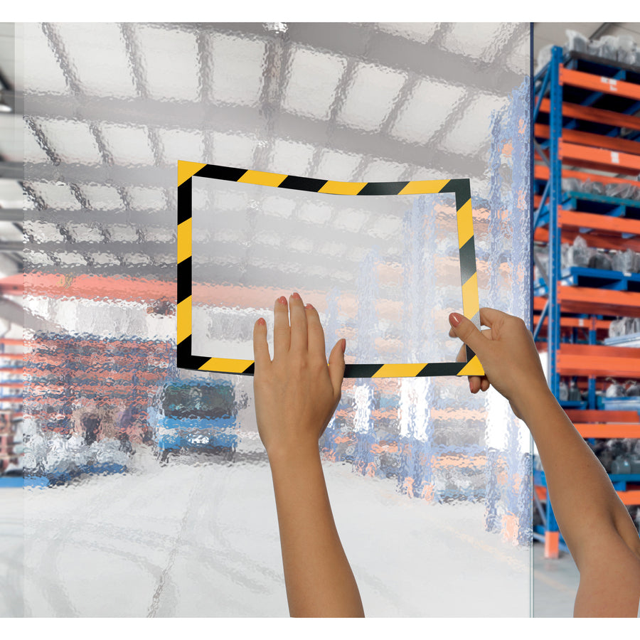 DURABLE Twin-color Border Self Adhesive Security Frame