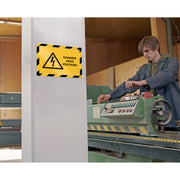 DURABLE Twin-color Border Self Adhesive Security Frame