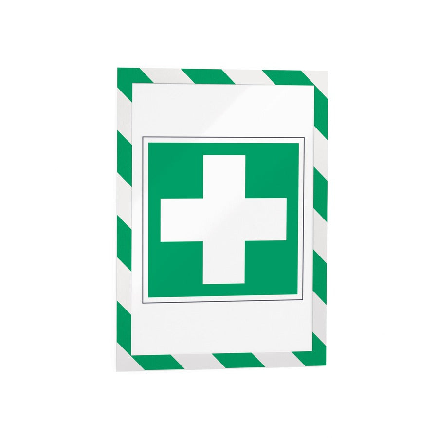 DURABLE Twin-color Border Self-adhesive Security Frame (Model 1)