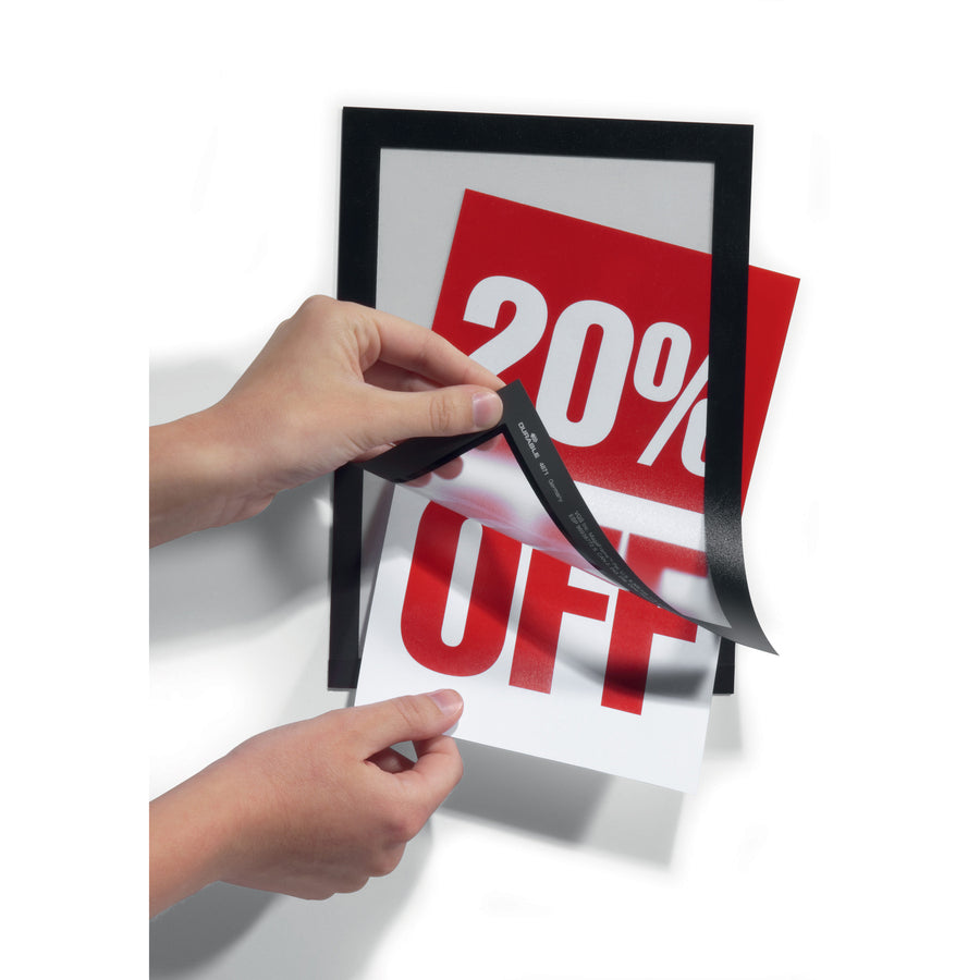 DURABLE Duraframe Half Letter - Argent