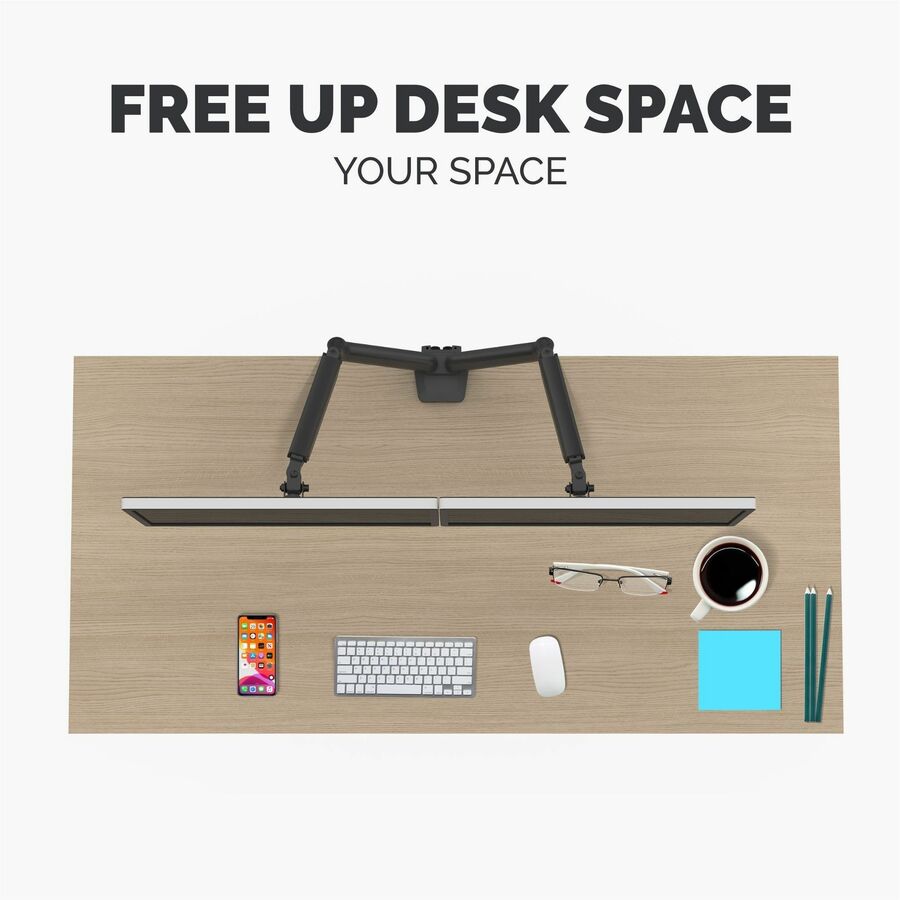 Fellowes Platinum Series Dual Monitor Arm