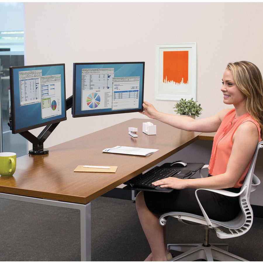 Fellowes Platinum Series Dual Monitor Arm
