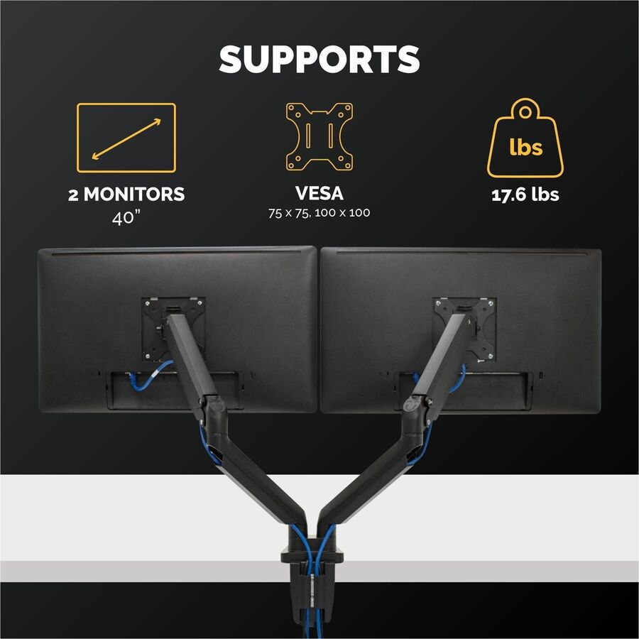 Fellowes Platinum Series Dual Monitor Arm
